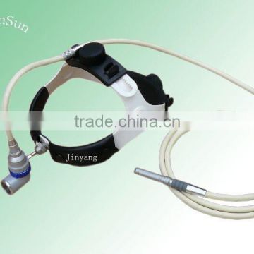 Dentist surgical fiber optic head lamp