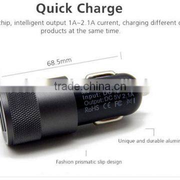 2016 New Promotion High Quality Original Fast Car Charger,12V 5V USB Car Adapter For Samsung