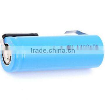 3.7v 17500 1100mah li ion rechargeable battery