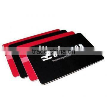 Plastic matte card