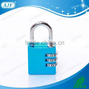 AJF 2015 New Arrival Top Security 3 Dials Large Square Shape Aluminium Padlock, Digital Padlock photo-2