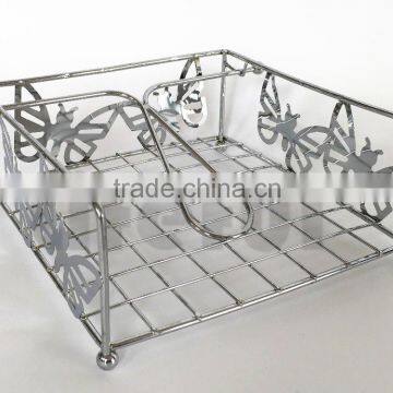 Butterfly Napkin Holder, Chrome