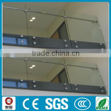 modern design balcony glass handrail price