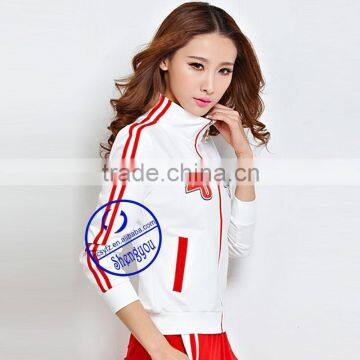Custom High Quality Women's Printed Zipper-up Sweatshirt photo-4