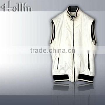 Casual Man Vest white 100%polyester 2016