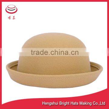 Wool Felt Bowler Hat for Children photo-3