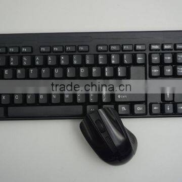 2.4GHz Colored Wireless Keyboard Mouse Combo