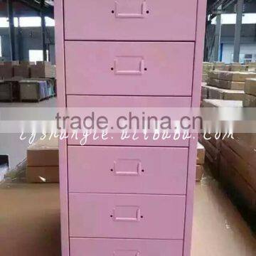 2015 popular small colorful six door storage drawer