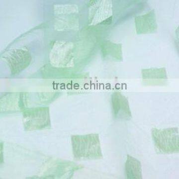 Cut-out curtain fabric