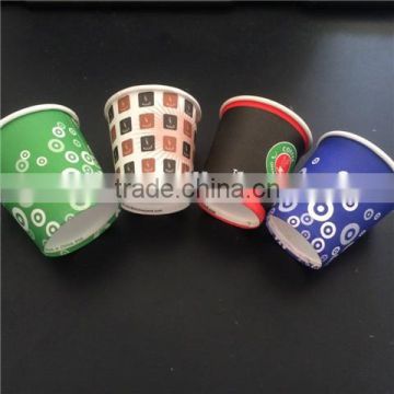 Single Wall Style Paper Material paper cup