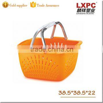 All color available plastic shopping basket with best price