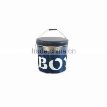 New product Economical practical storage metal wholesale bucket stool