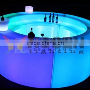 LED illuminated led round Bar Counter, Bar Stool Design                        
                                                Quality Choice