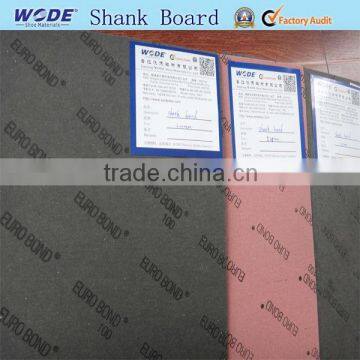 Good hardness shank board for shoe insole,shank board for shoe material