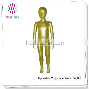 Plastic full body child colorful mannequin