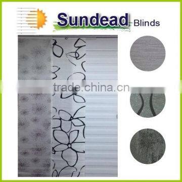Panel curtain numerous patterned fabric easy install and home decor solution for larger windows