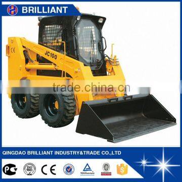 1200kg/1.2 Ton Mini Skid Steer Wheel Loader Farming Tractor Front Loader