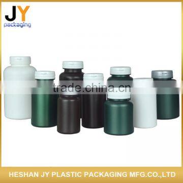 Factory supply competitive price plastic pill bottle many size custom easy pulling cap PE amber bottle