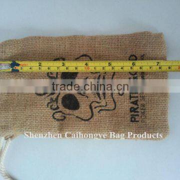 Jute Burlap Drawstring Bags photo-2