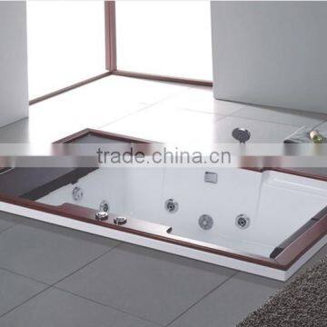 acrylic whirlpool massage bathtub,Luxury Drop-in acrylic massage bathtub without skirts