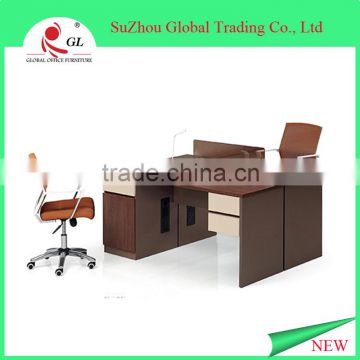 2016 fashion mdf table melamine wood partition screens