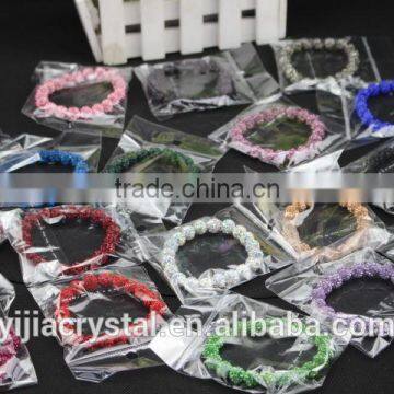 Manufactory directly sale cheap price best quality crystal Shambhala bead Bracelets