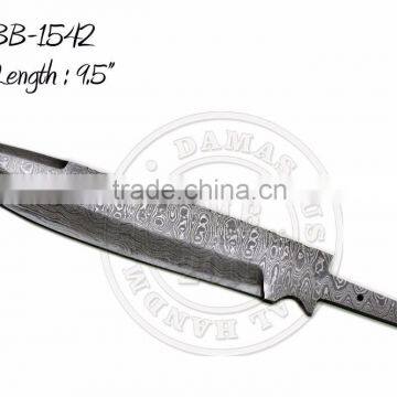 Damascus Steel Knife Blade Blank DD-BB-1542