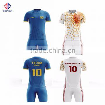 Short Sleeves Custom Wholesale Soccer Wear