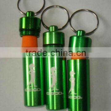 PU Earplugs With Metal Container and Keyring