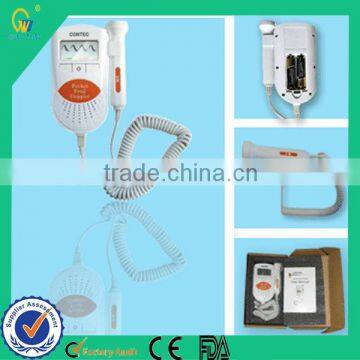 CE/FDA Mark Latest Fetal Heart Rate Fetal Doppler With LCD Display