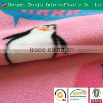 Two side brushed one side antipilling 100 polyester polar fleece fabric ZJ047-1