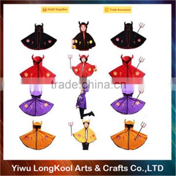 2016 new style children cape dresses halloween cosplay sexy witch cape