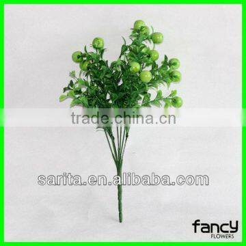 factory direct sale artificial green apple for decoration