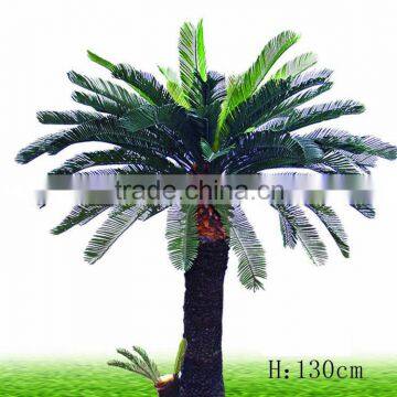 Artificial cycas tree plastic ferreous plant with LED light for garden park plaza park decoration