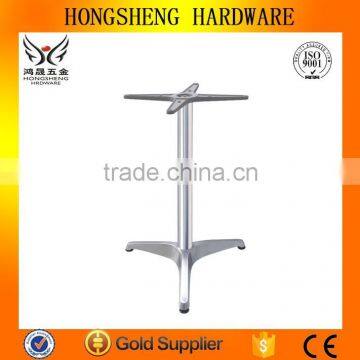 HS-A125 aluminum dining table legs base for marble table metal furniture table leg brackets