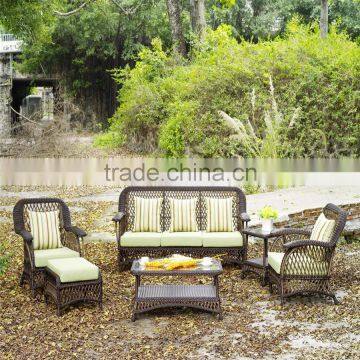 2015 modern outdoor rattan garden sofa set