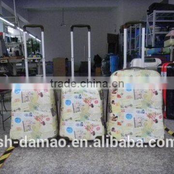 China Supplier New Product 2015 America Europe Market High Quality Foldable Abs Hard Plastic Luggage