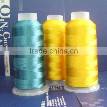 100% viscose rayon embroidery thread