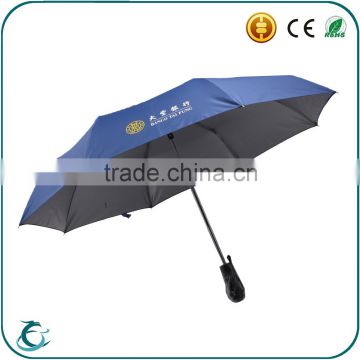 promotion custom logo uv coated windproof automatic umbrella