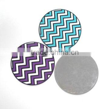 Microwavable material silk printing logo mat individual coasters silicone