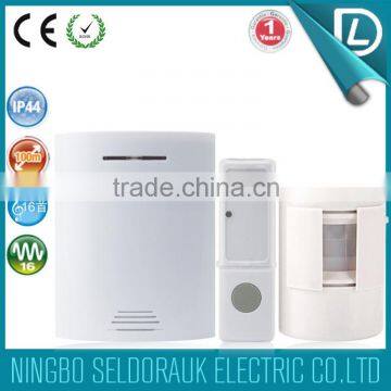 Seldorauk With competitive price Store/supermarket/shop/home/offoice/villa light sensor door chime welcome doorbell