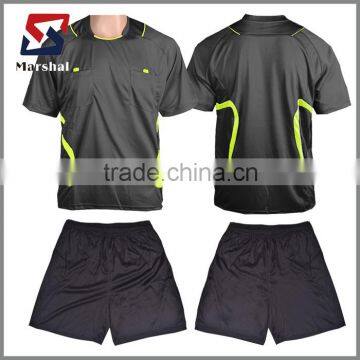 New style referee soccer kits custom cheap plain jerseys