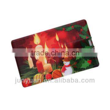 xmas card USB flash promotion