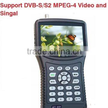 Stocks for KPT-955H 4.3Inch TFT LED Monitor dvb-s/ dvb-s2 HD Satellite singal Meter KPT955H