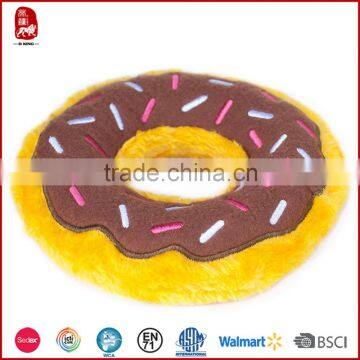 Bright colored yummy cute baby toys plush donuts