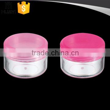 3ml 5ml 8ml 10ml small empty clear cosmetic gel jar