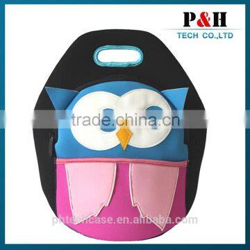 Handle Kids Neoprene Lunch Bag,handle Microfiber Lunch Neoprene b photo-3