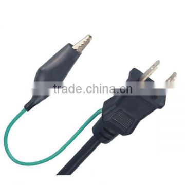 PSE JET Japan power cord with alligator clip