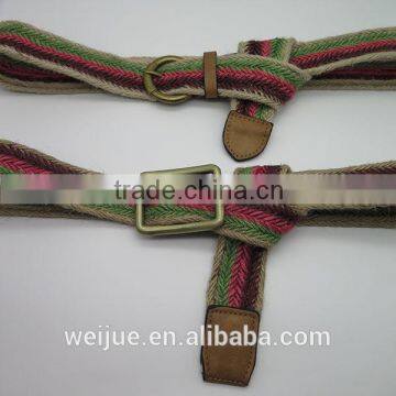 Fashion Mixed Colors Rope Fabric Belt for Women photo-3