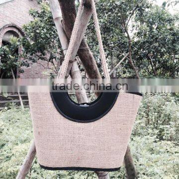 Best selling seagrass plant beach bag with handle made in Vietnam